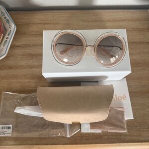 Chloe sunglasses oversized vintage new in box